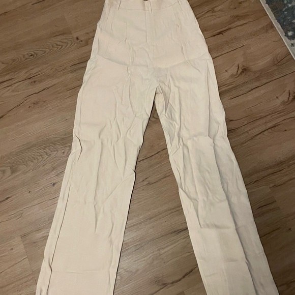 KOOKAI Montmartre Tailored Pants - Ivory Sand Size 4 (EU 36) - Picture 6 of 7